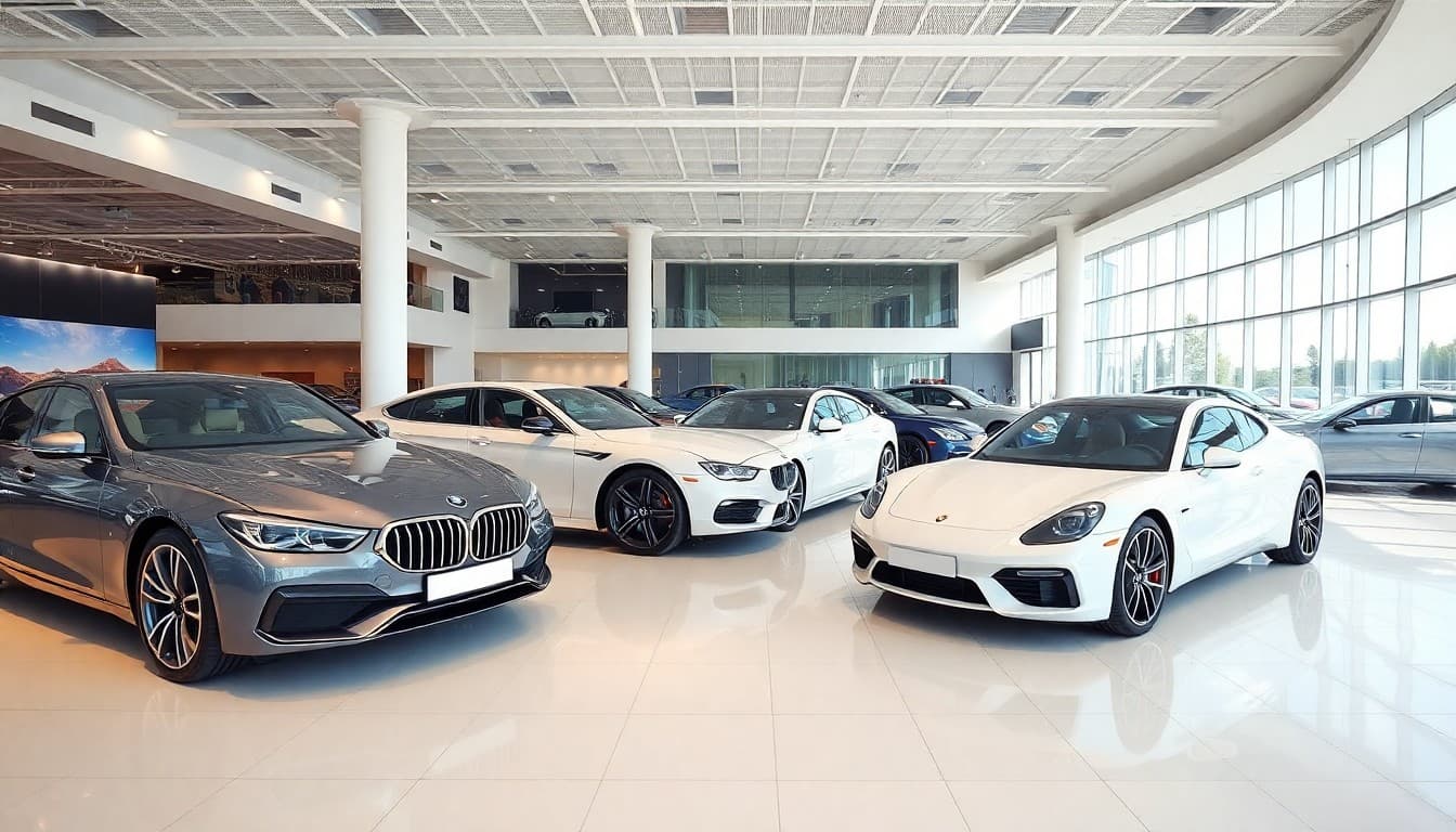 Car dealership manager responding to customer reviews on Google and DealerRater with sales and service department metrics